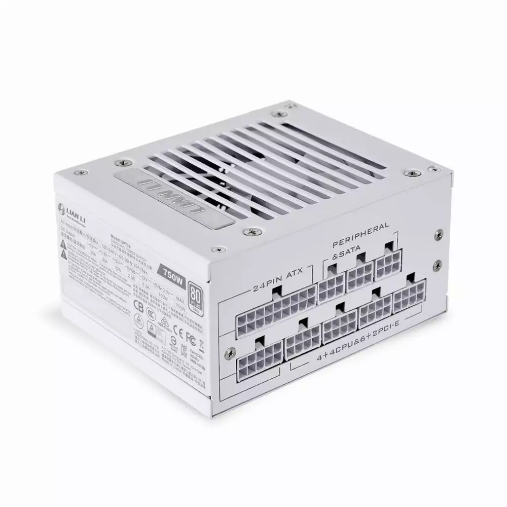 Захранване Lian Li SP750 750W White 80 Plus Gold SFX Full Modular