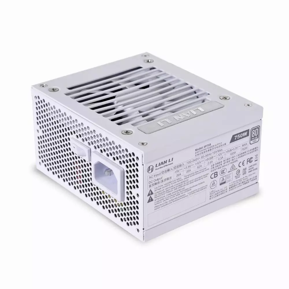Захранване Lian Li SP750 750W White 80 Plus Gold SFX Full Modular