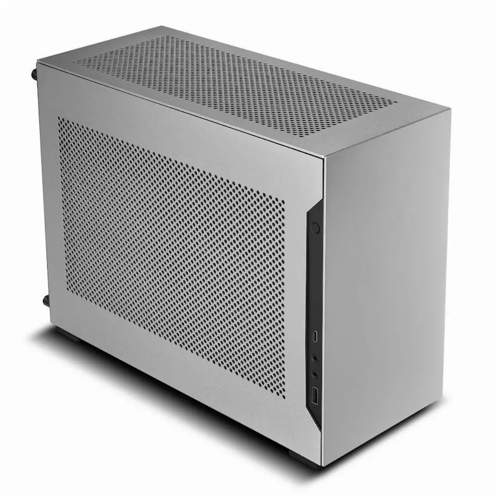 Кутия Lian Li A4-H2O PCIE 4.0 Silver ITX Mini Tower