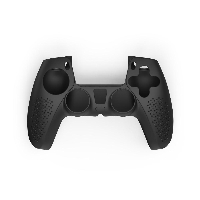 Силиконово покритие HAMA за гейм-пад за SONY PlayStation 5, Черен