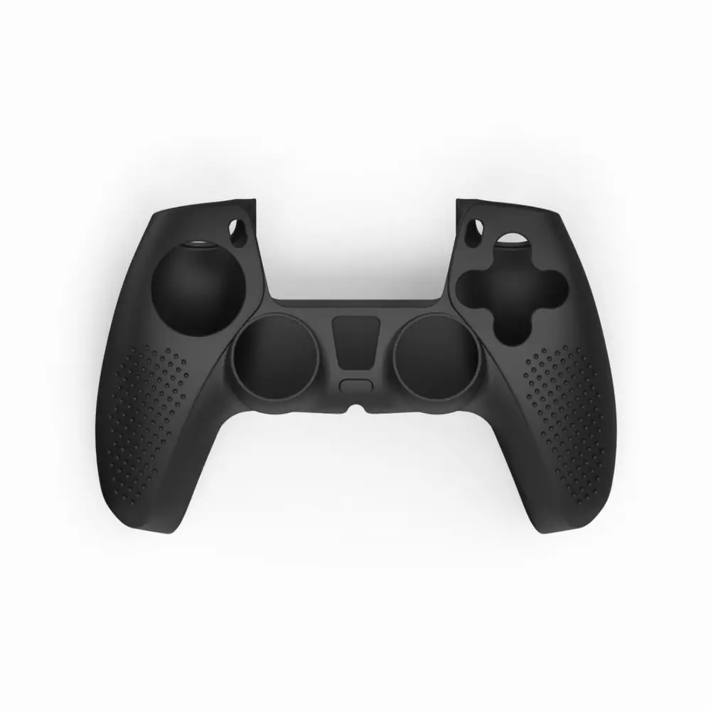 Силиконово покритие HAMA за гейм-пад за SONY PlayStation 5, Черен