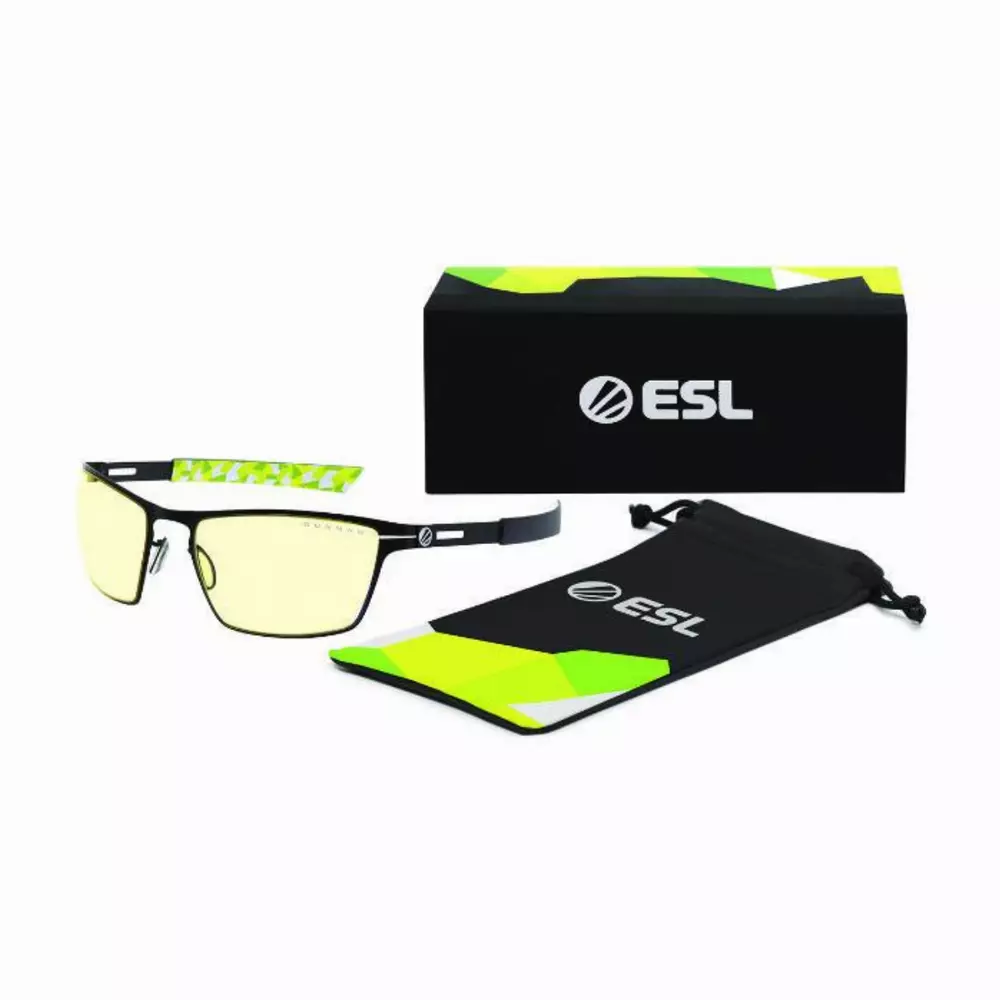 Геймърски очила GUNNAR ESL Blade Onyx Amber, Черни