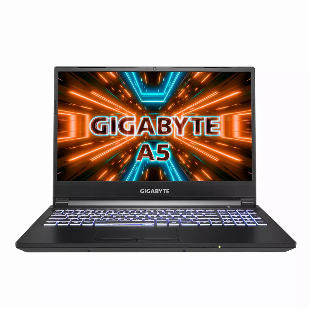 Лаптоп GIGABYTE A5 K1 15.6" FHD 240Hz IPS, Ryzen 7 5800H 3.2 Ghz , 2 x 8GB, 1TB SSD, RTX 3060P, Windows 11 Home