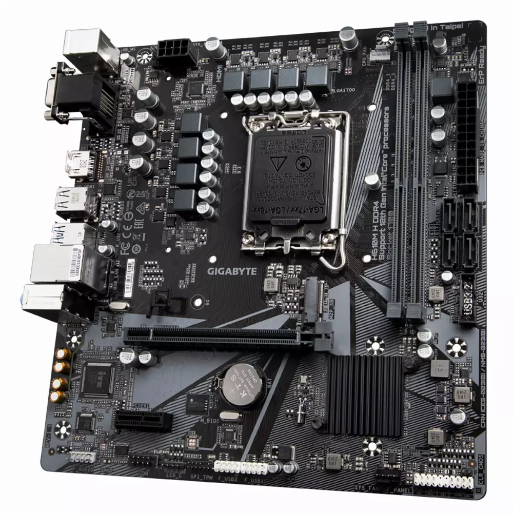 Дънна платка Gigabyte H610M-H LGA1700 DDR4