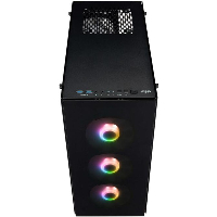 Кутия FSP Group CMT 512 ARGB Tempered Glass Mid-Tower Black