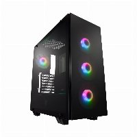 Кутия FSP Group CMT 512 ARGB Tempered Glass Mid-Tower Black