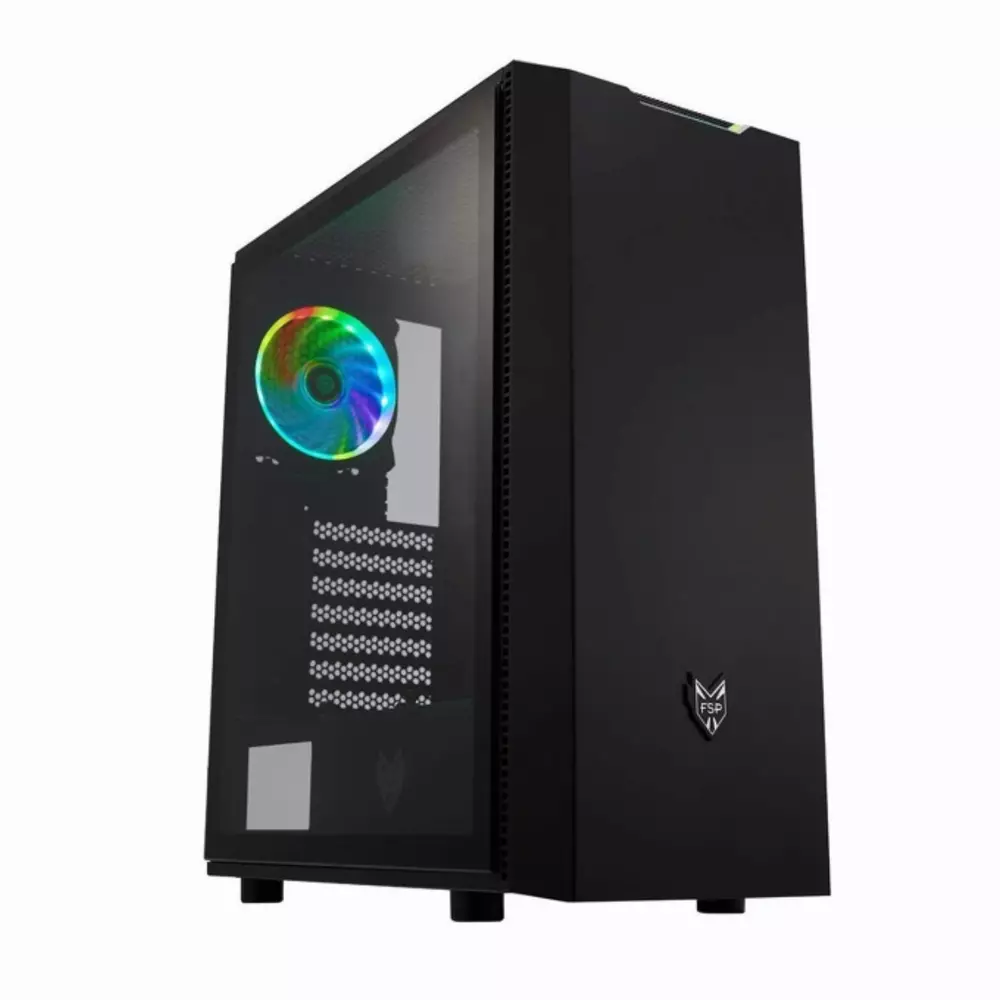 Кутия FSP Group CMT350 ARGB Tempered Glass