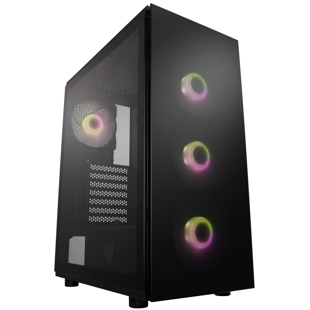 Кутия FSP Group CMT340 Plus ARGB Tempered Glass