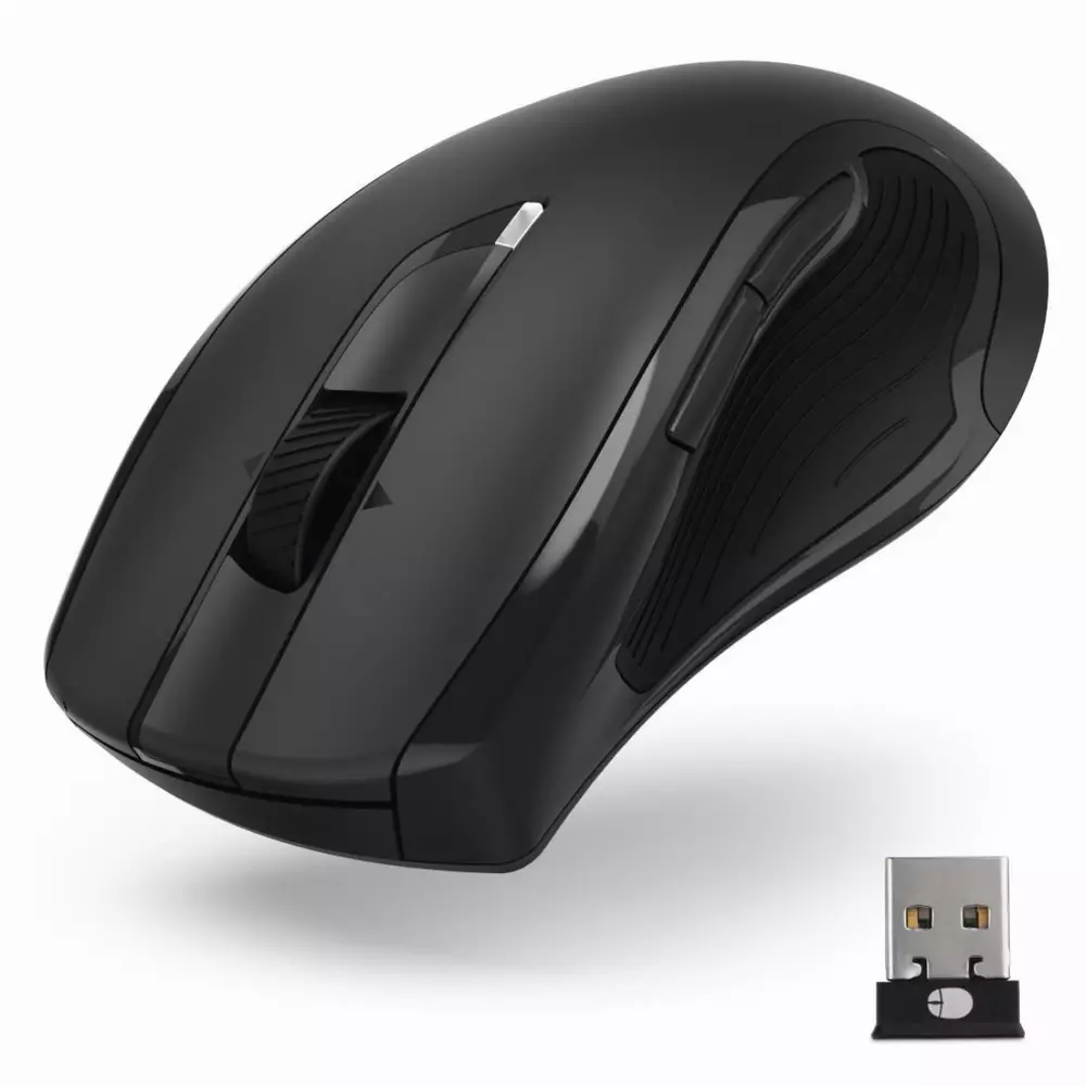 Безжична оптична мишка HAMA MW-900 Wireless 2.4Ghz Mouse Black