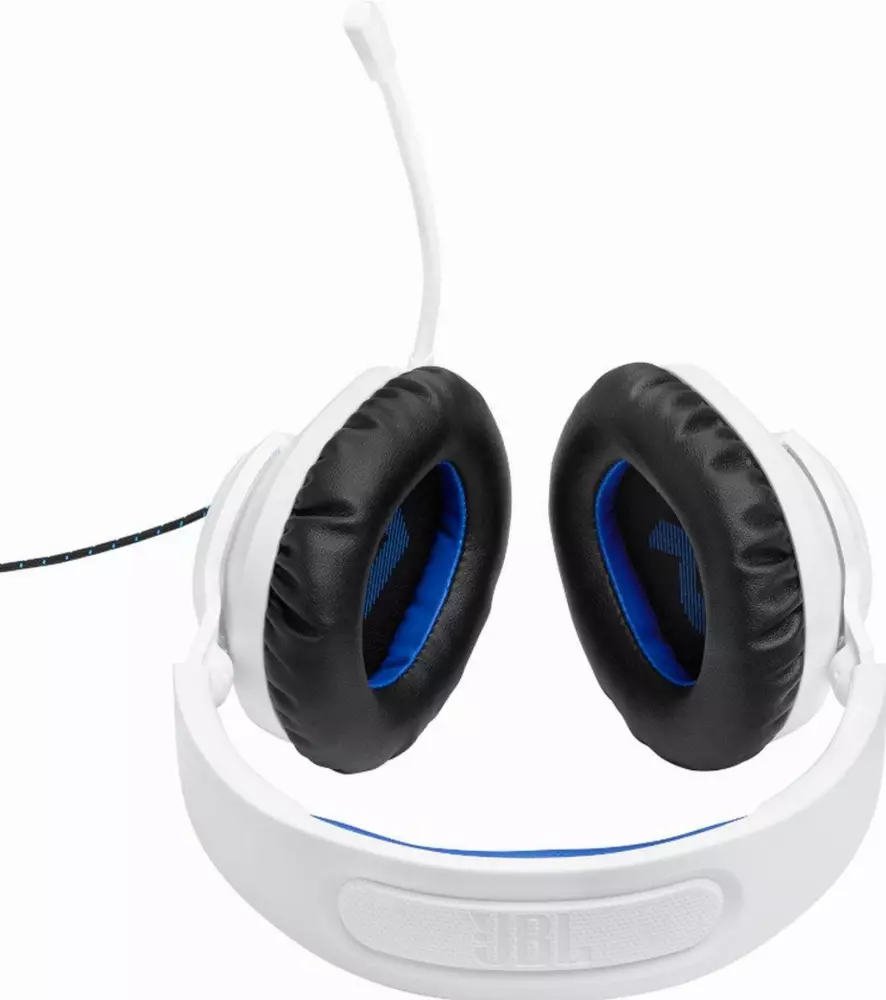 Геймърски слушалки JBL Quantum 100P PS5 White