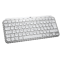 Безжична клавиатура Logitech MX Keys Mini, Bluetooth, USB-C, Pale Grey