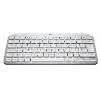 Безжична клавиатура Logitech MX Keys Mini, Bluetooth, USB-C, Pale Grey