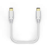 Кабел USB-C мъжко - USB-C мъжко, 1.5 м, 480 MBit/s, Бял