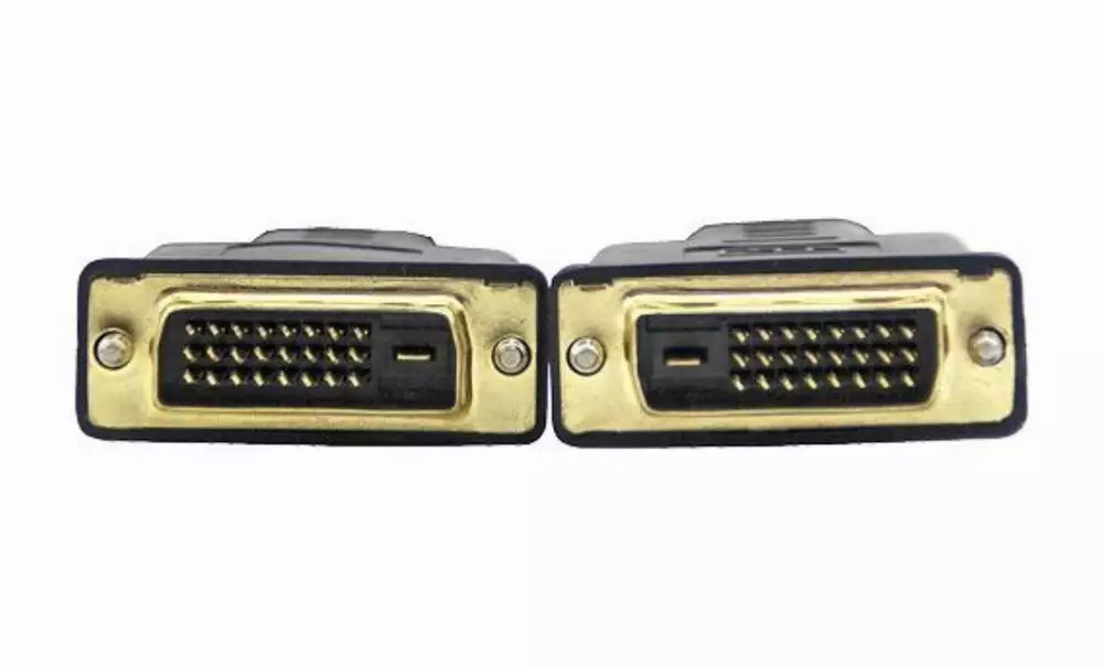 VCom Кабел DVI 24+1 Dual Link M / M +2 Ferrite - CG441GD-3m