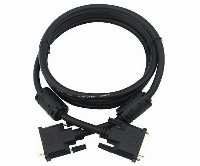VCom Кабел DVI 24+1 Dual Link M / M +2 Ferrite - CG441GD-3m