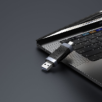 Orico четец за карти Card Reader USB Type C/A Black - CD2D-AC2-BK