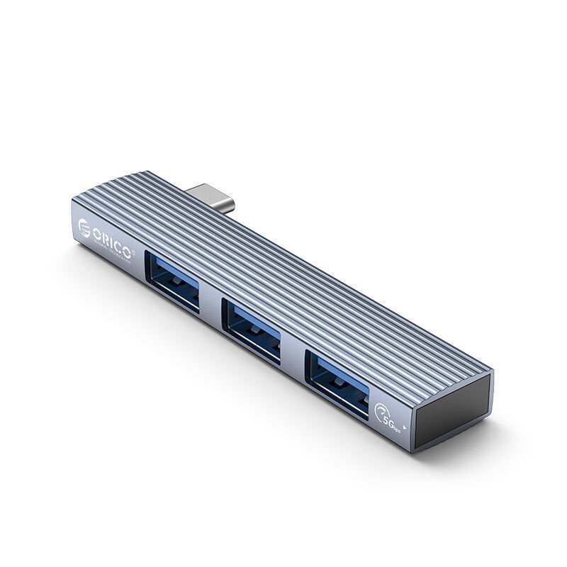 USB-Hub Orico HUB 3 port USB3.0/2.0 TYPE-C Aluminium - AH-W13-GY