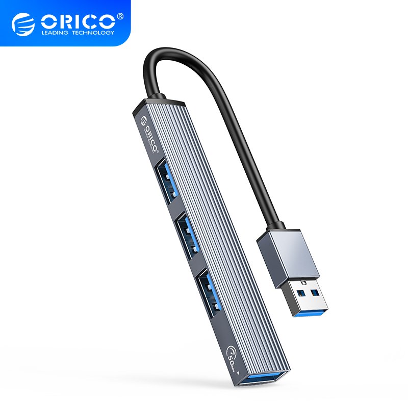 Hub USB Orico HUB 4 port USB 3.0 Aluminium - AH-A13-GY