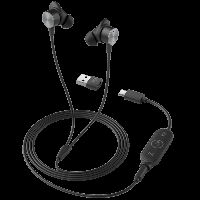 Слушалки Logitech Zone Wired - 981-001009