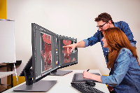 Монитор Dell P2418HT 24" Touch Monitor, IPS, FHD 1920x1080, 6ms, DP, HDMI, VGA