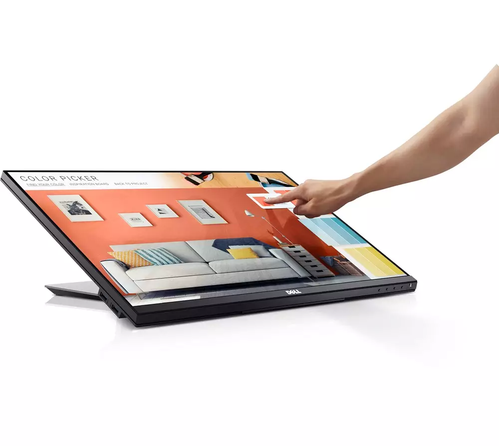 Монитор Dell P2418HT 24" Touch Monitor, IPS, FHD 1920x1080, 6ms, DP, HDMI, VGA