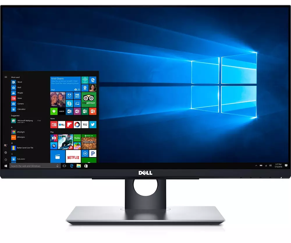 Монитор Dell P2418HT 24" Touch Monitor, IPS, FHD 1920x1080, 6ms, DP, HDMI, VGA
