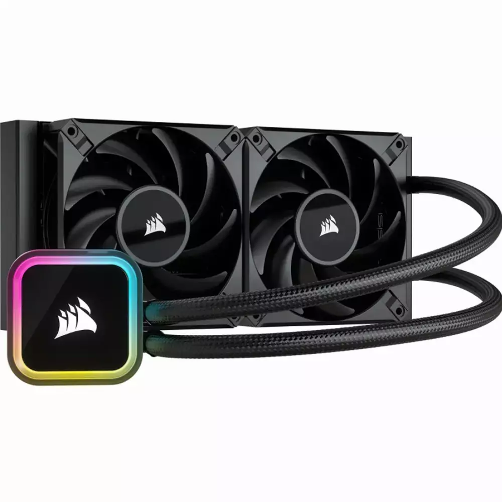 Водно охлаждане за процесор Corsair iCUE H100i RGB ELITE - CW-9060058-WW