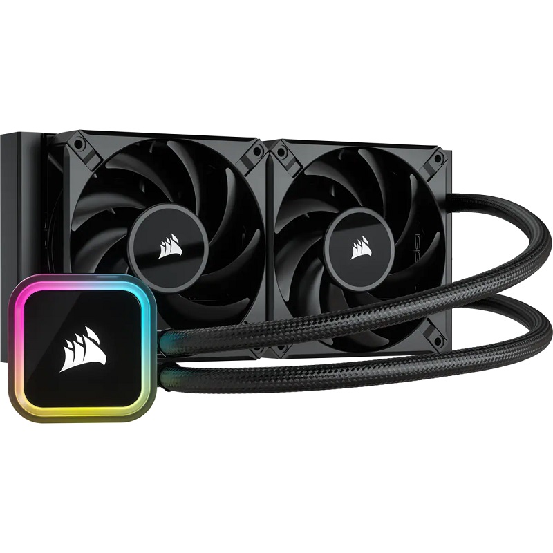 Водно охлаждане за процесор Corsair iCUE H100i RGB ELITE - CW-9060058-WW