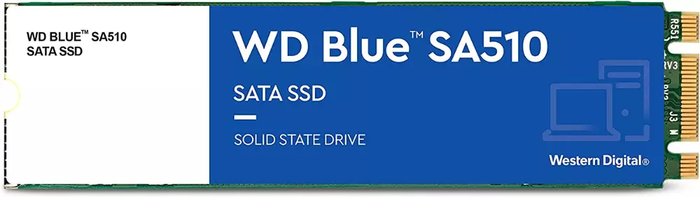 Диск SSD WD Blue SA510 1TB M.2 SATA III 6Gb/s - WDS100T3B0B