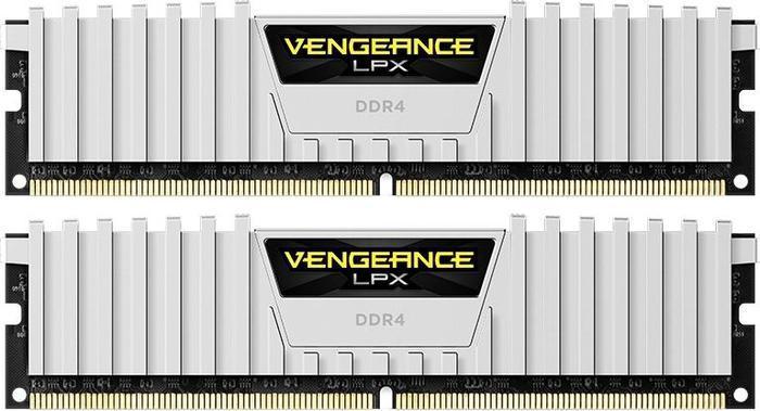 Памет Corsair Vengeance LPX White 32GB (2x16GB) DDR4 3200MHz CL16 CMK32GX4M2E3200C16W