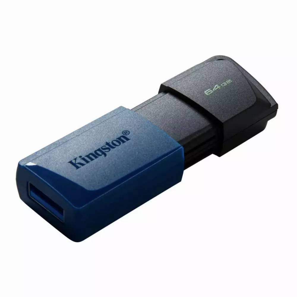 USB памет KINGSTON DataTraveler Exodia M, 64GB, USB 3.2 Gen 1, Черна