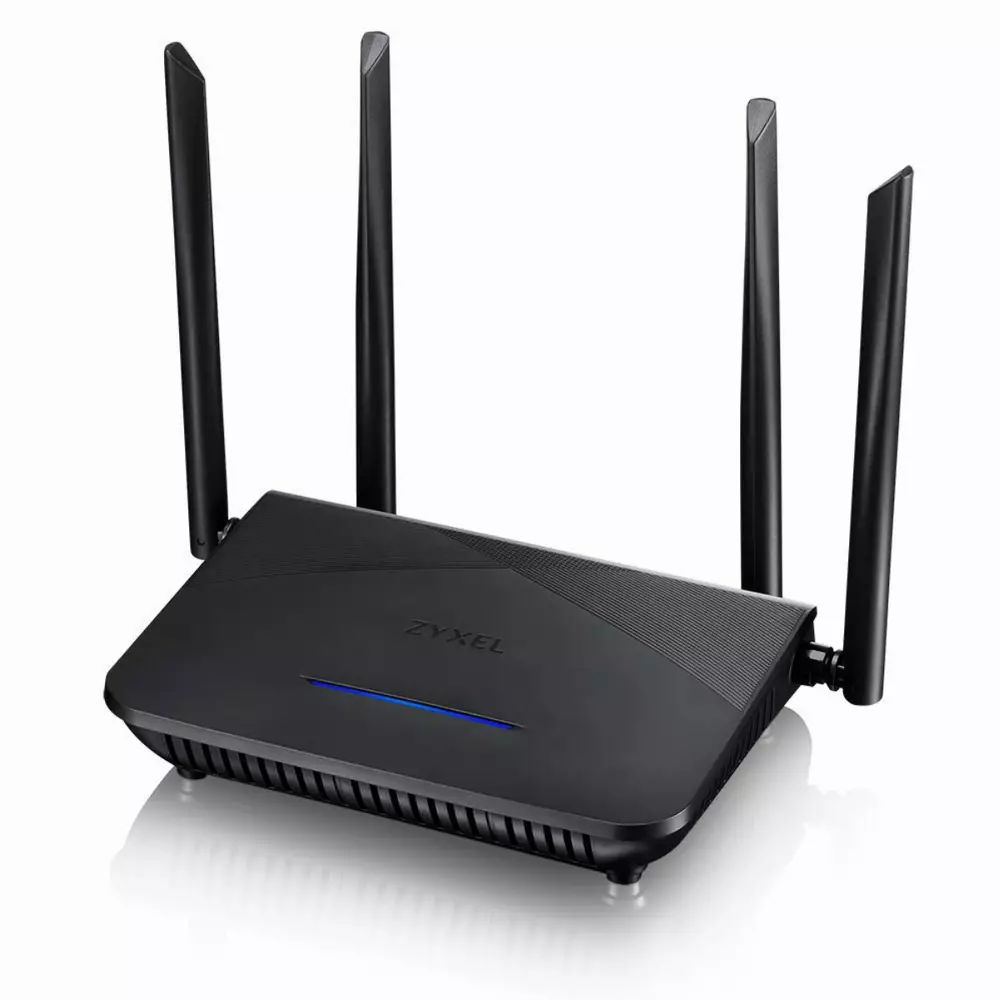 Безжичен Рутер ZYXEL NBG7510 AX1800,2.4/5 GHz, 574-1200 Mbps, 3xGb LAN