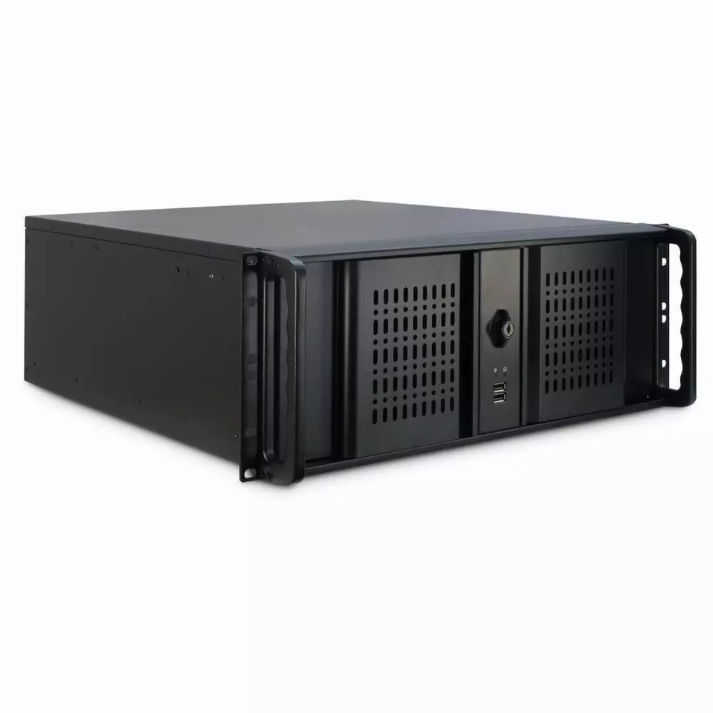 Кутия InterTech Server 4U-4098-S 4U 19" Black