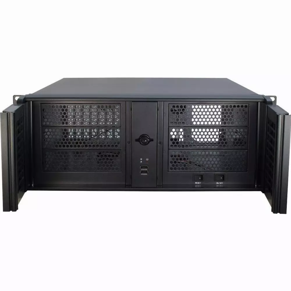 Кутия InterTech Server 4U-4098-S 4U 19" Black