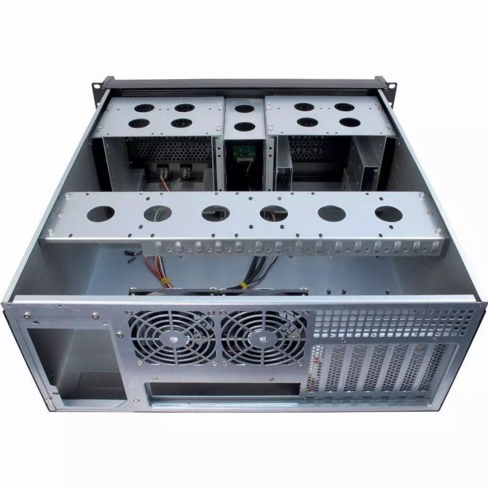 Кутия InterTech Server 4U-4098-S 4U 19" Black