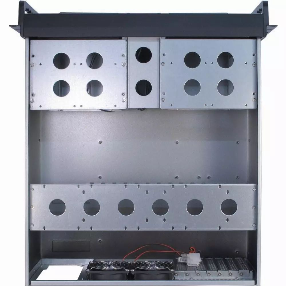 Кутия InterTech Server 4U-4098-S 4U 19" Black