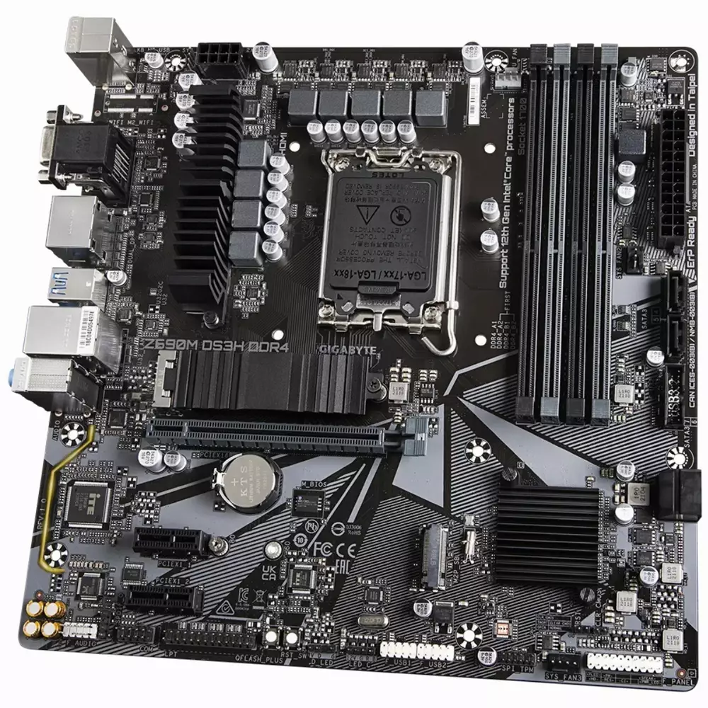 Дънна платка Gigabyte Z690M DS3H LGA1700 DDR4