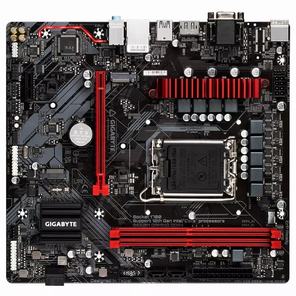 Дънна платка Gigabyte B660M GAMING LGA1700 DDR4