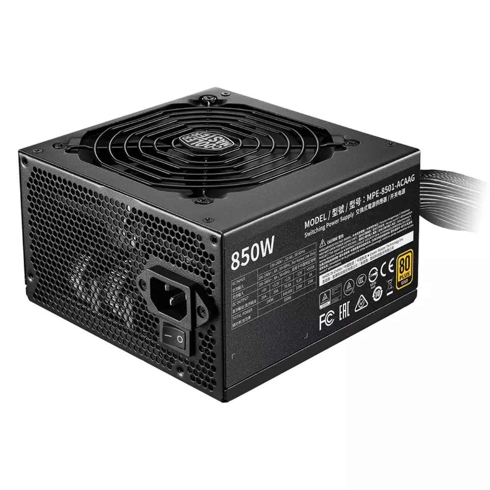 Захранване Cooler Master MWE Gold V2 850W PSU - MPE-8501-ACAAG-EU