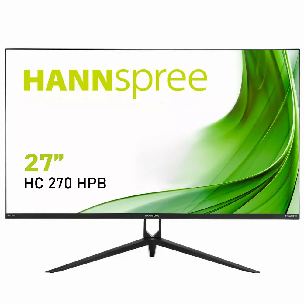 Монитор HANNSPREE HC270HPB, Full HD, Wide, 27 inch, HDMI, VGA, Черен