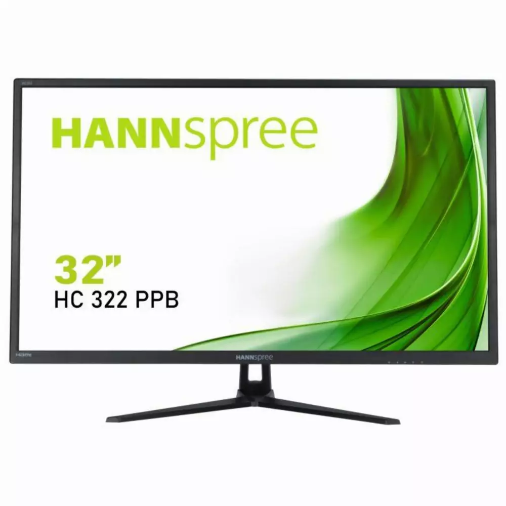 Монитор HANNSPREE HC322PPB, WQHD, Wide, 32 inch, Display Port, HDMI, VGA, Черен
