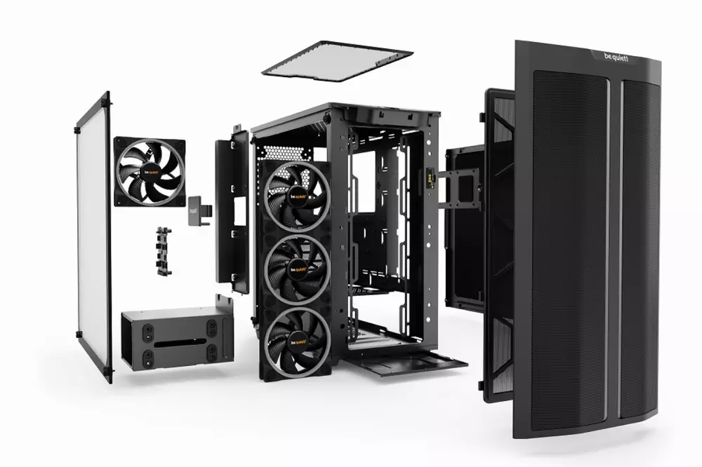Кутия be quiet! PURE BASE 500FX Black ARGB - BGW43