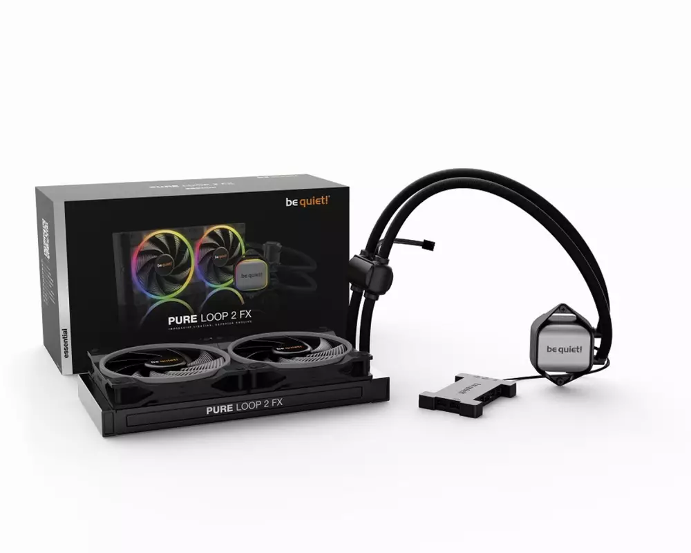 Водно охлаждане за процесор be quiet! PURE LOOP 2 FX ARGB 280mm - BW014