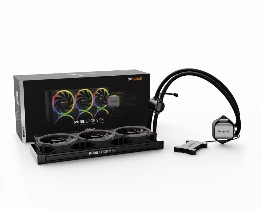 Водно охлаждане за процесор be quiet! PURE LOOP 2 FX ARGB 360mm - BW015