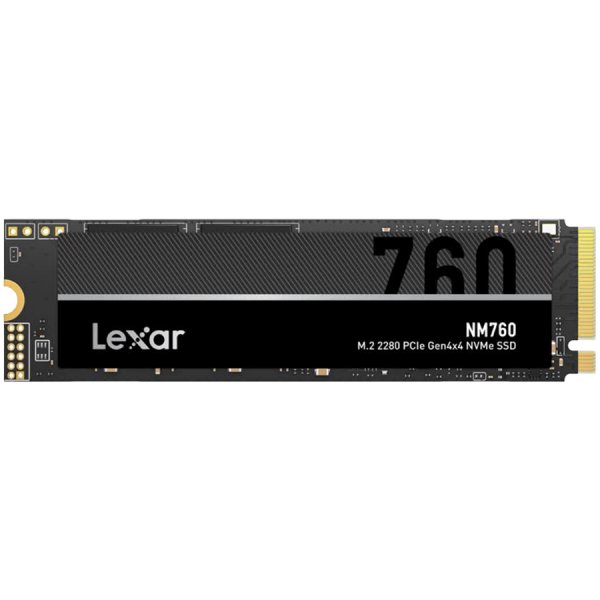 Диск SSD Lexar NM760 512GB M.2 2280 NVMe PCIe Gen 4x4 