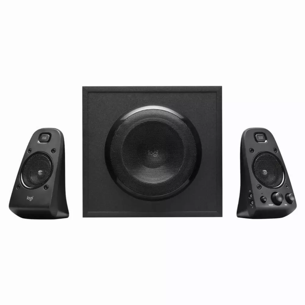 Тонколони Logitech Z623, 2.1, 200W, Черен