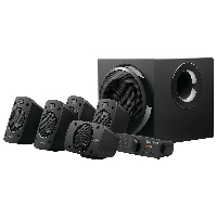 Тонколони Logitech Z906, 5.1, 500W, Черен