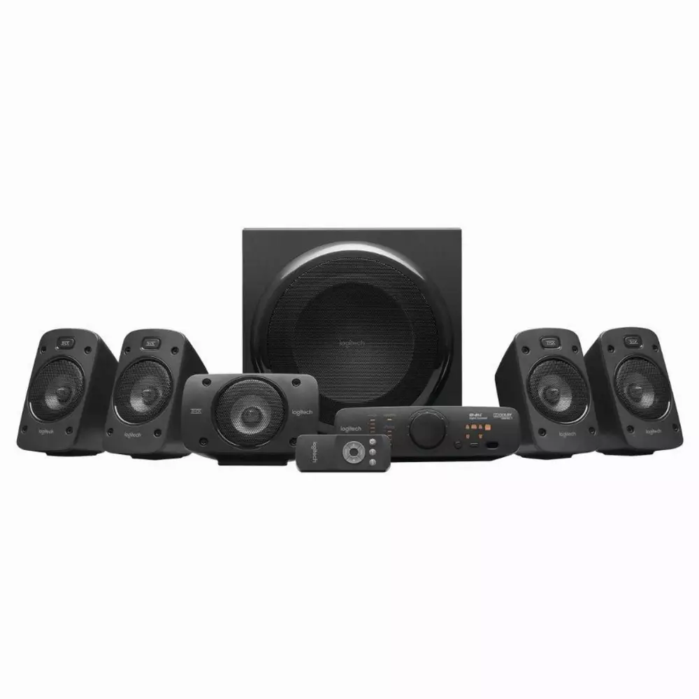 Logitech Z906 Speakers, 5.1, 500W, Black