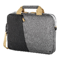 Чанта за лаптоп HAMA Florence, До 36 см (14.1"), Полиестер, Черен/Сив