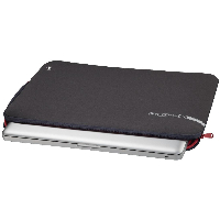 Калъф за лаптоп HAMA Neoprene, До 44 cm (17.3"), Сив/Червен